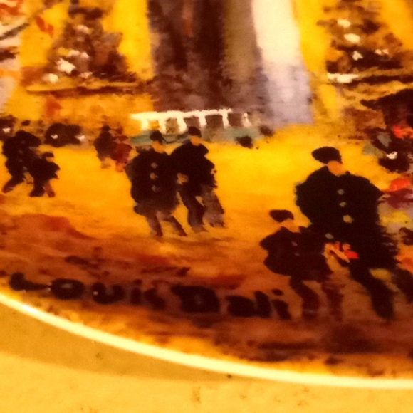 L' Arc de Triomphe du Carrousel Collector Plate - Picture 3 of 12